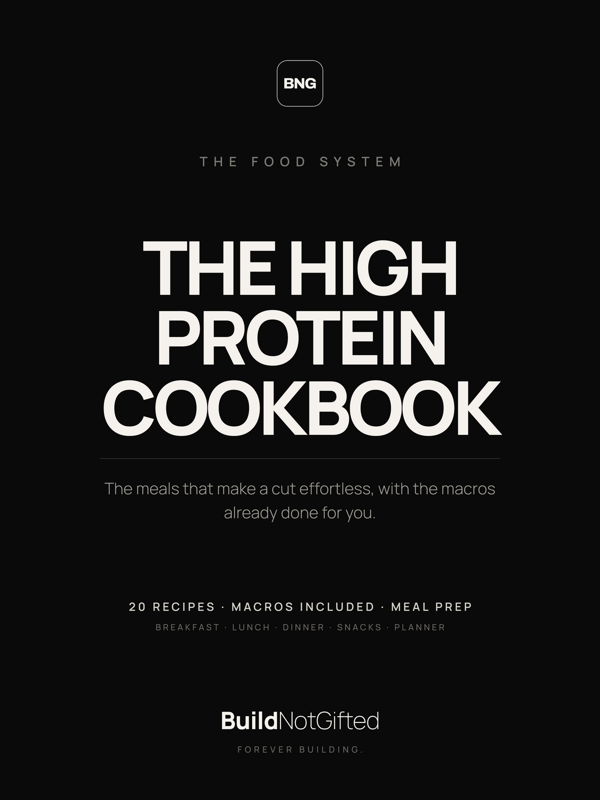 The High-Protein Cookbook