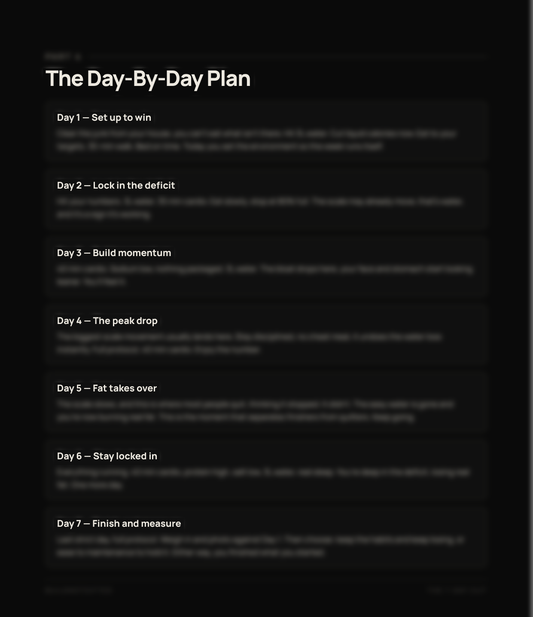 The 7-Day Cut
